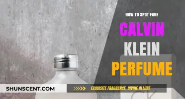 Authentic Calvin Klein Perfume: Spotting the Fakes