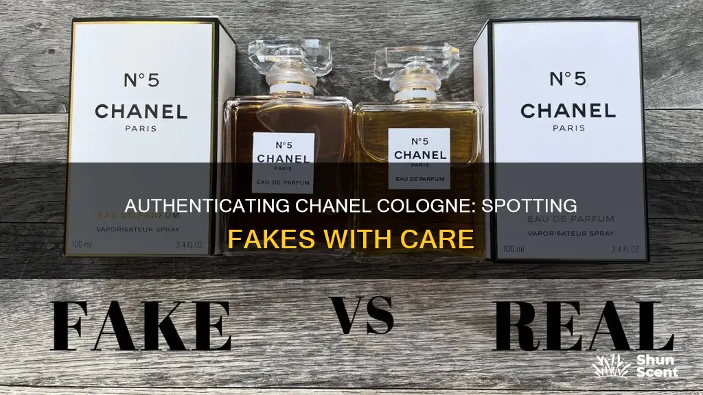 how to spot fake chanel cologne