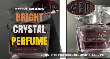 Spotting Fake Versace Bright Crystal Perfume: A Guide
