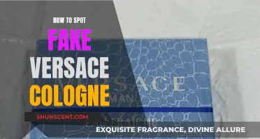 Spotting Fake Versace Cologne: A Guide to Authentic Fragrances