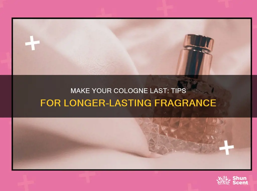 how to spray cologne to last longer