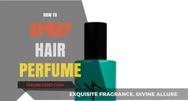 Spraying Hair Perfume: Tips and Tricks