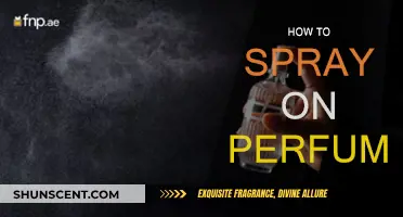 The Art of Applying Perfume: A Guide to Spraying