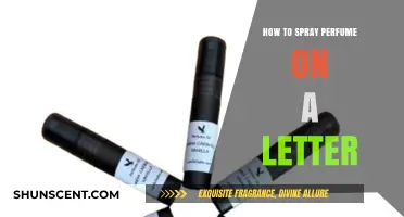 Scented Letters: Spritzing Perfume on Correspondence
