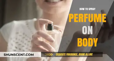 Spraying Perfume: Where and How to Apply