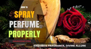 Spraying Scents: The Art of Applying Perfume