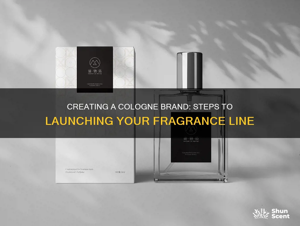 how to start a cologne brand