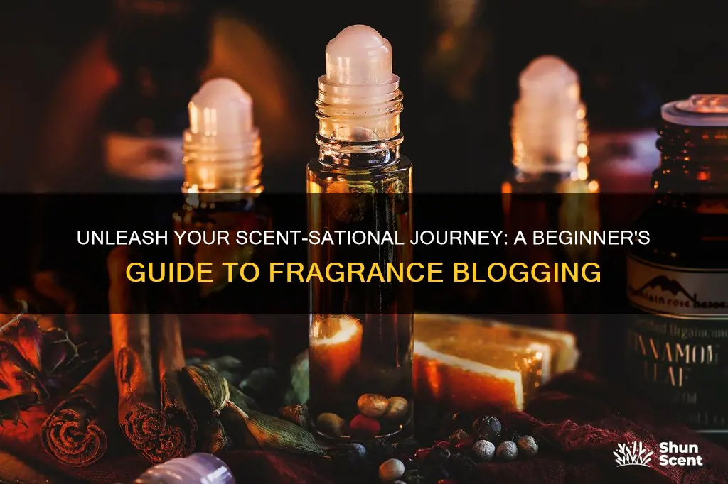 how to start a fragrance blog