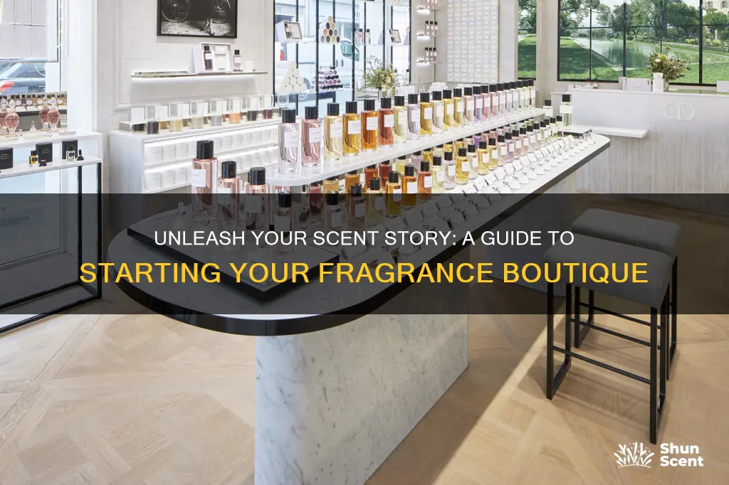 how to start a fragrance boutique