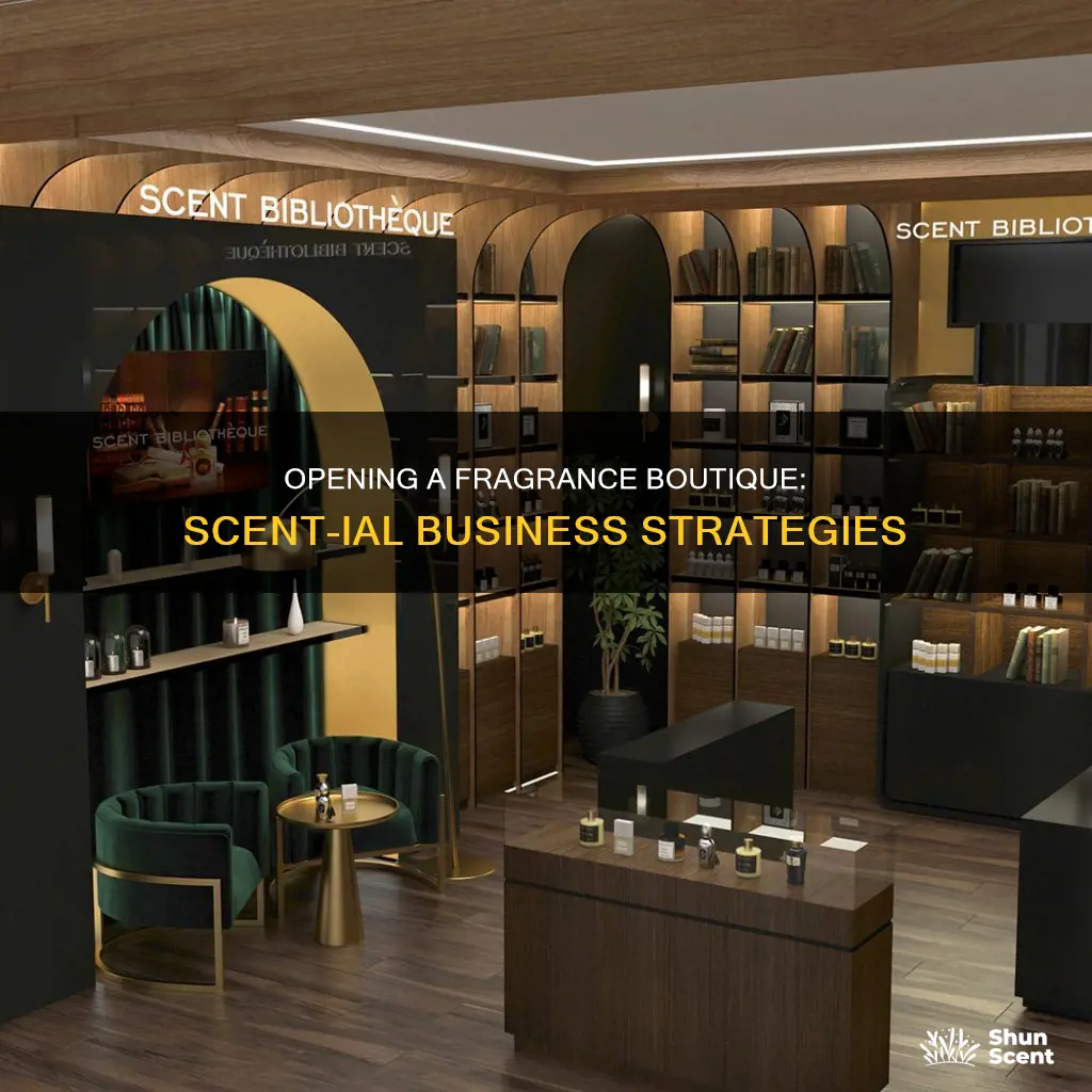 how to start a fragrance boutique