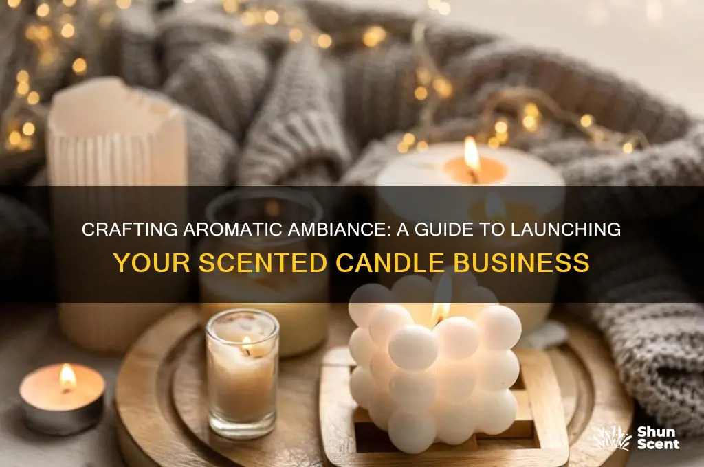how to start a scented candle business