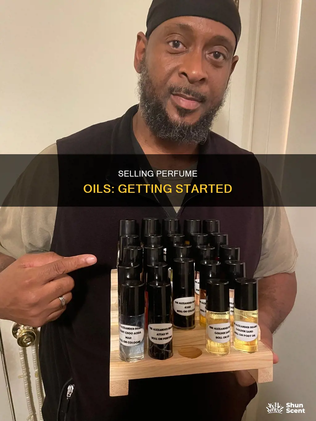 how to start selling perfume oils