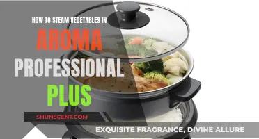 Steaming Veggies: Aroma Professional Plus Masterclass