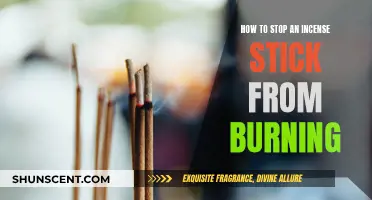 Incense Sticks: Preventing Uncontrolled Burning
