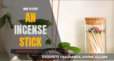 Effective Ways to Extinguish Your Incense Stick Safely