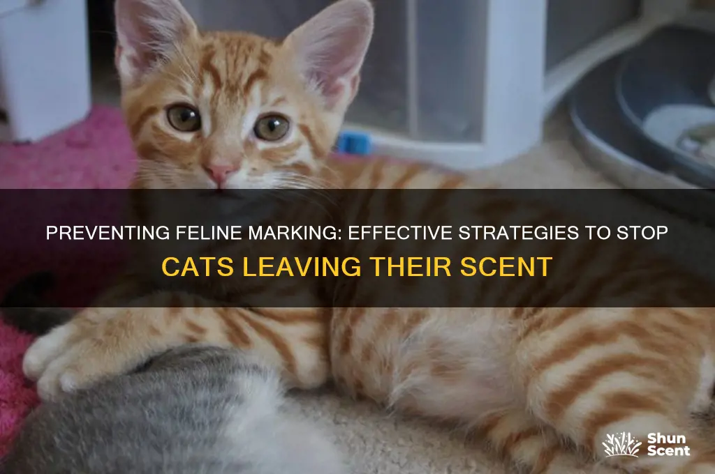 how to stop cats leaving their scent