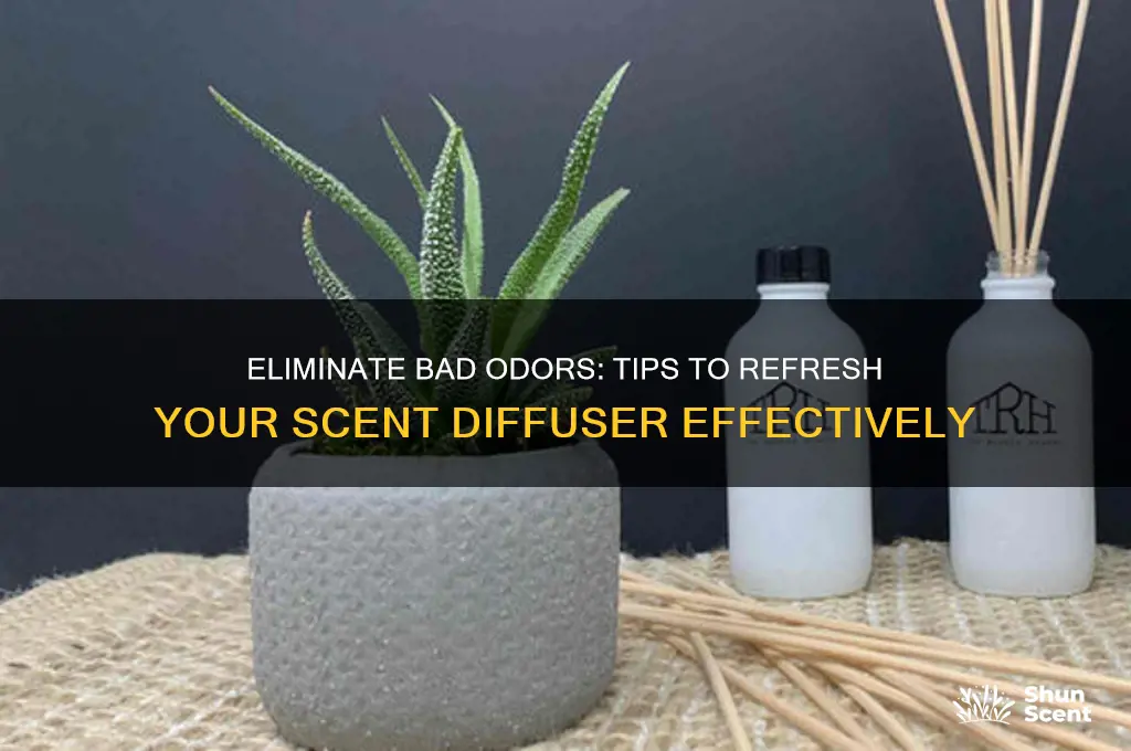 how to stop scent difuser smelling bad