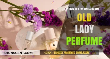 Get Rid of Old Lady Perfume Smell