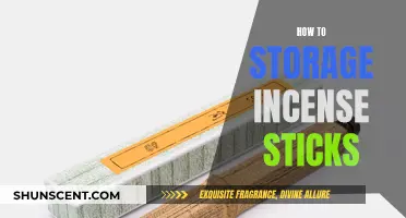 The Best Ways to Store Your Incense Sticks