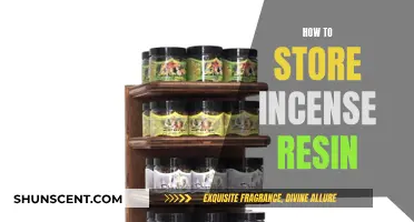 Storing Incense Resin: Best Practices for Longevity
