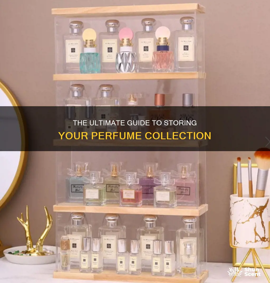 how to store perfume collection