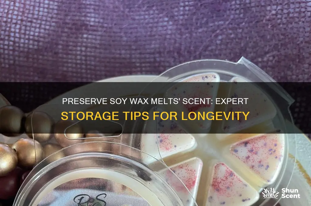 how to store soy wax melts so scent lasts