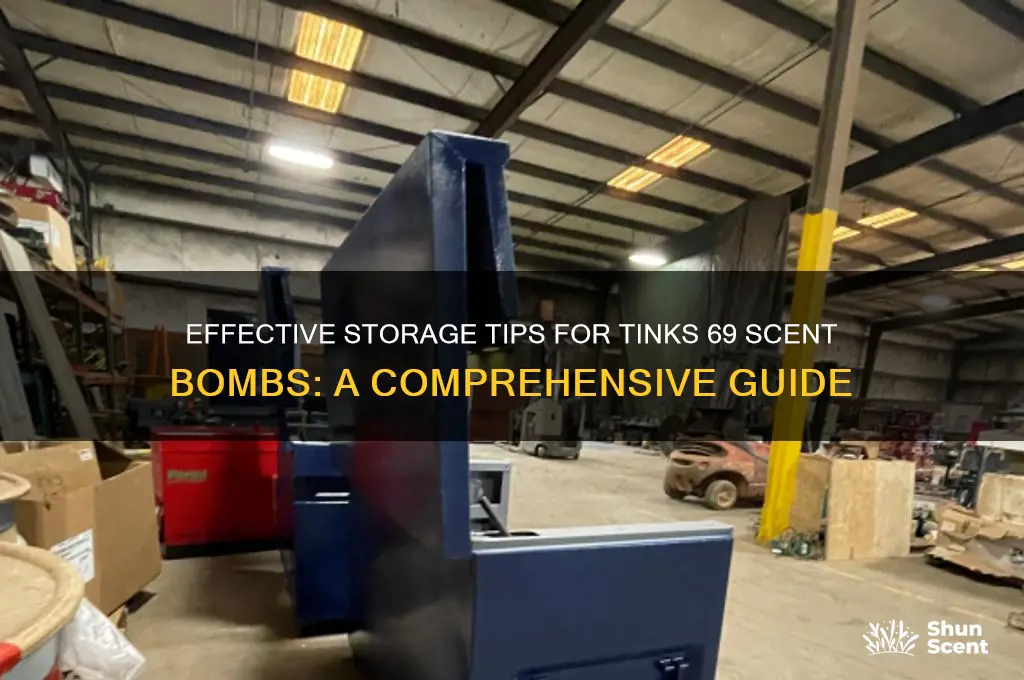 how to store tinks 69 scent bombs