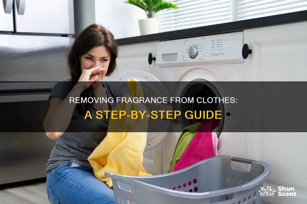how to strip fragrance from clothes