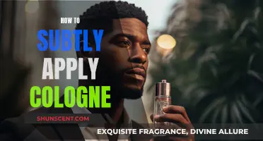 The Art of Subtle Fragrance: Mastering Cologne Application