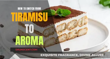 Switching Desserts: Tiramisu to Aroma, a New Take