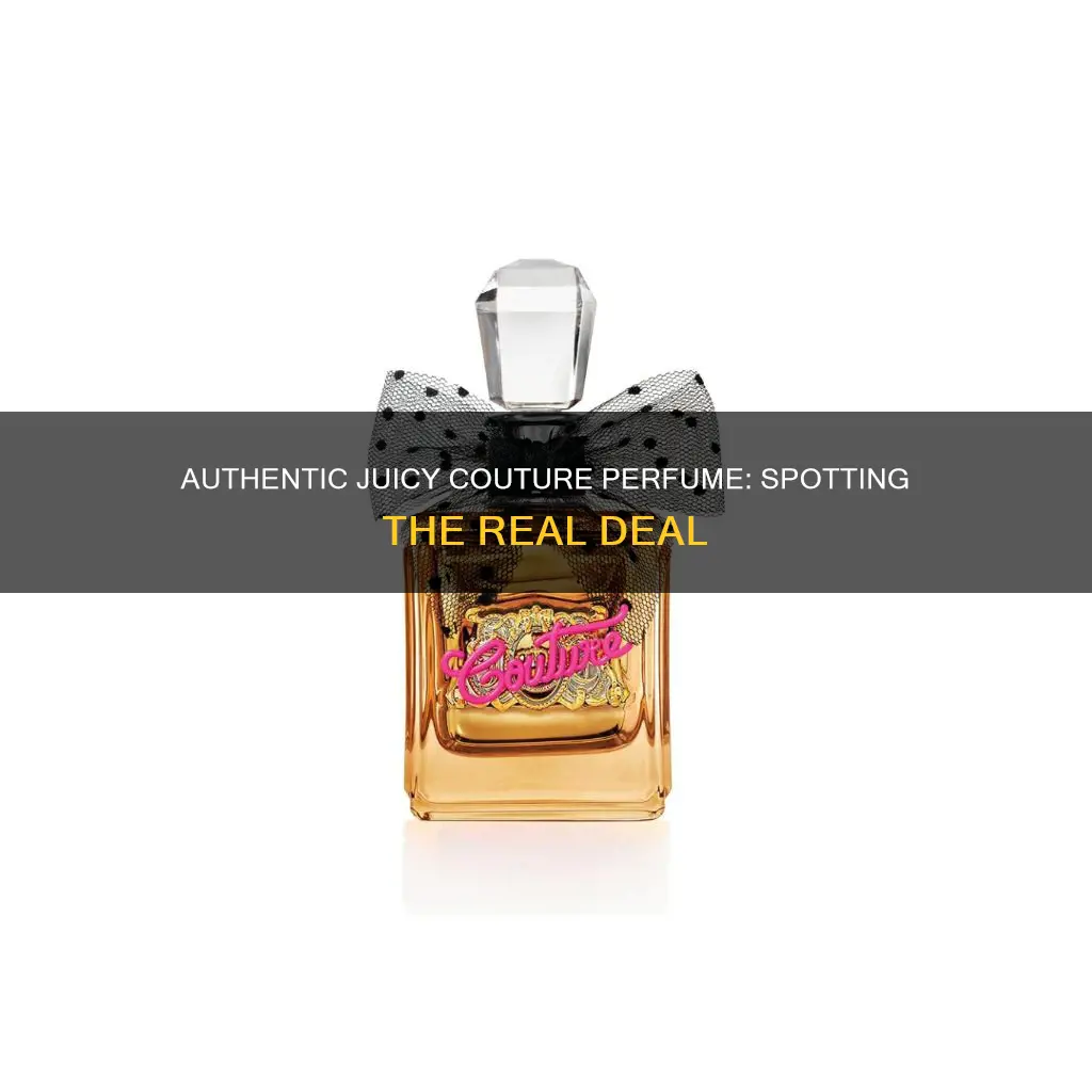 how to tell authentic juicy gold couture perfume