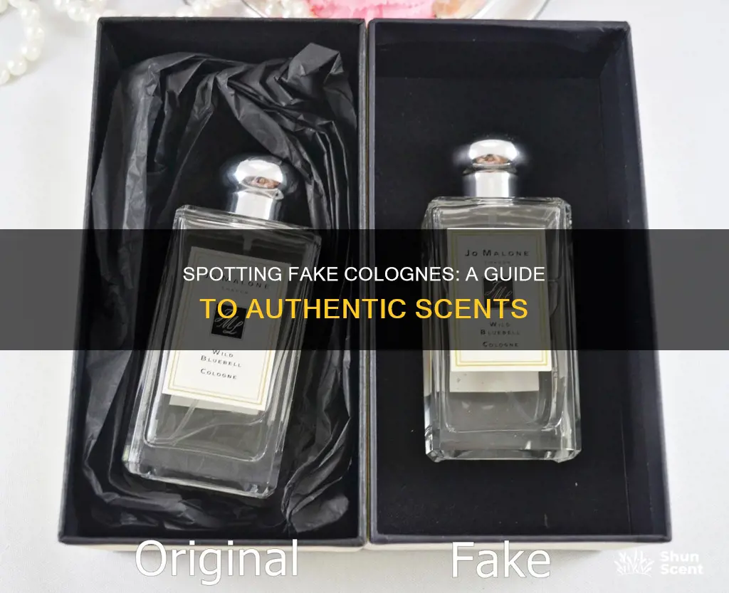 how to tell fake cologne