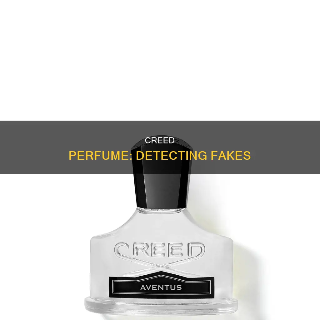 how to tell fake creed perfume