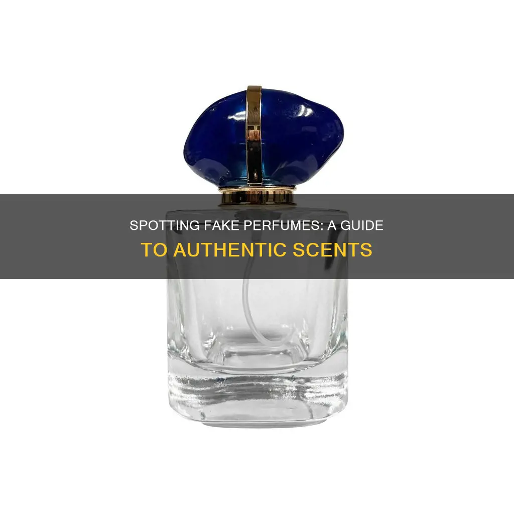 how to tell fake perfume