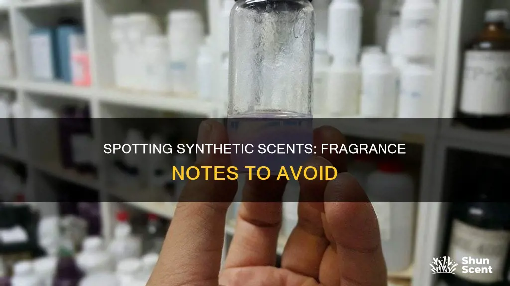 how to tell if a fragrance is synthetic
