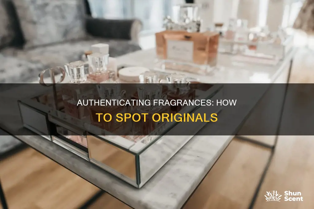 how to tell if a perfume is original