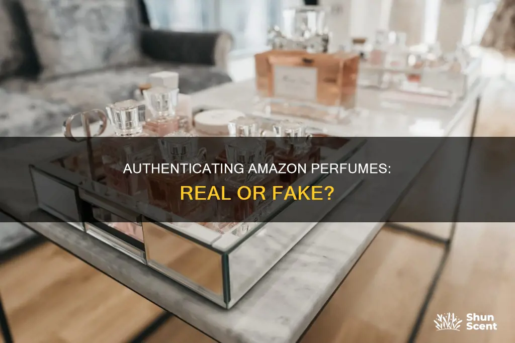 how to tell if amazon perfume is real