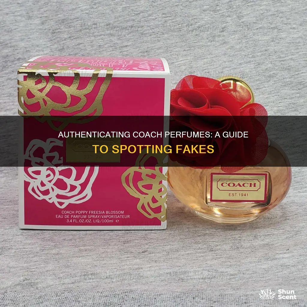 how to tell if coach perfume is real