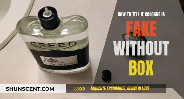 Unboxing the Truth: Spotting Fake Colognes Without the Box