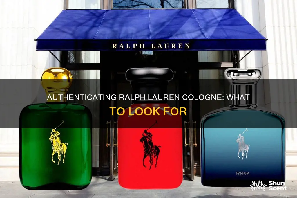 how to tell if cologne is real ralph lauren