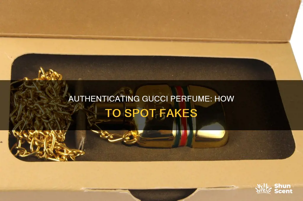 how to tell if gucci perfume is real