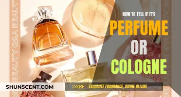 Perfume or Cologne: A Quick Guide to Knowing the Difference