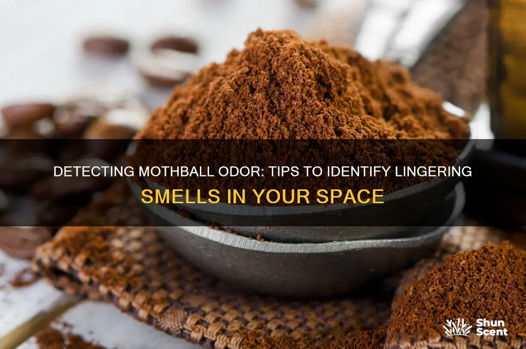 how to tell if mothball scent is noticeable