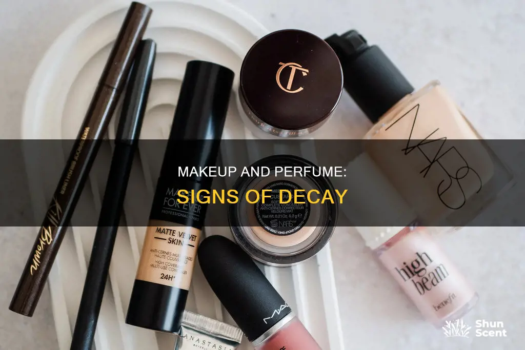 how to tell in perfume or makeup is bad