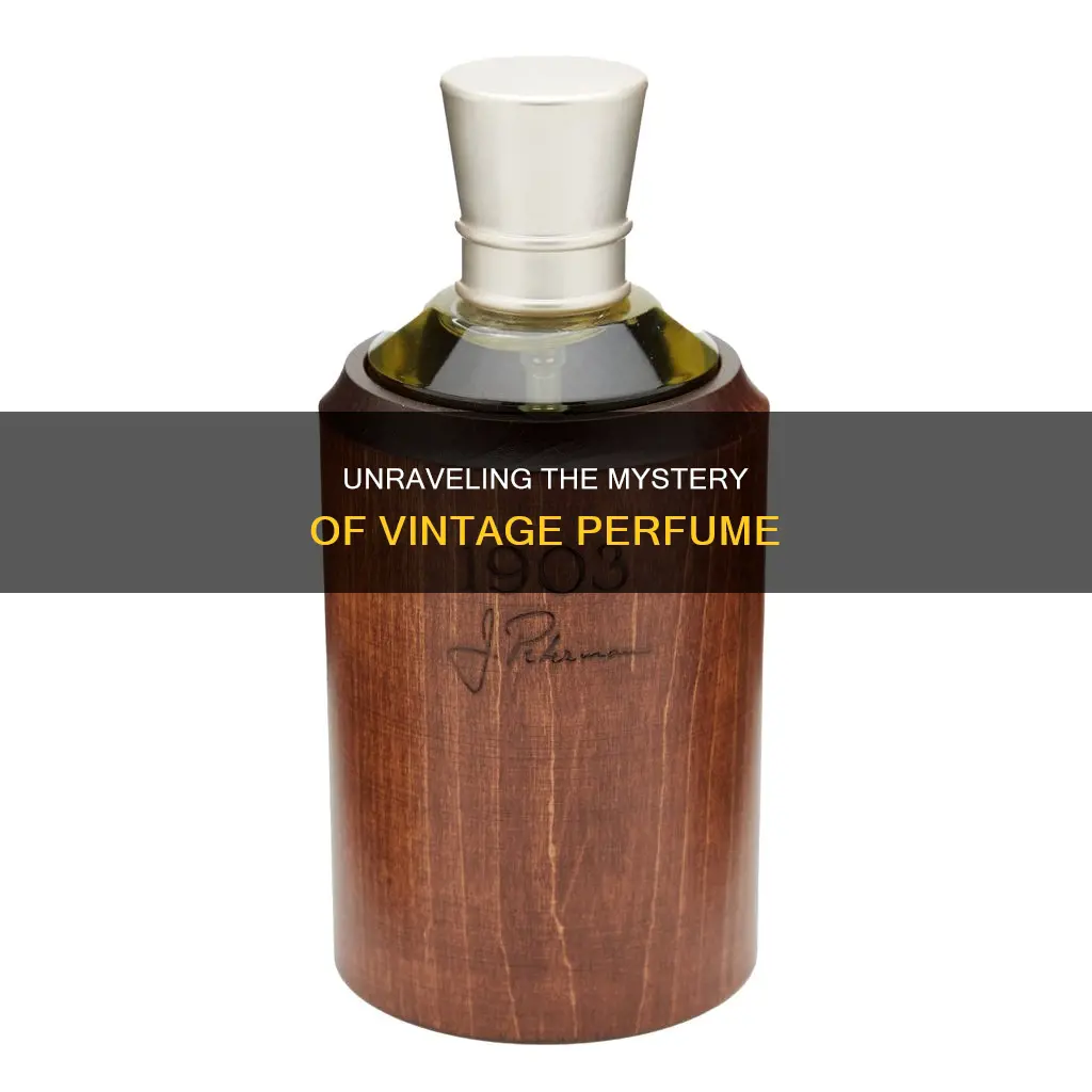 how to tell the age of a perfume bottle