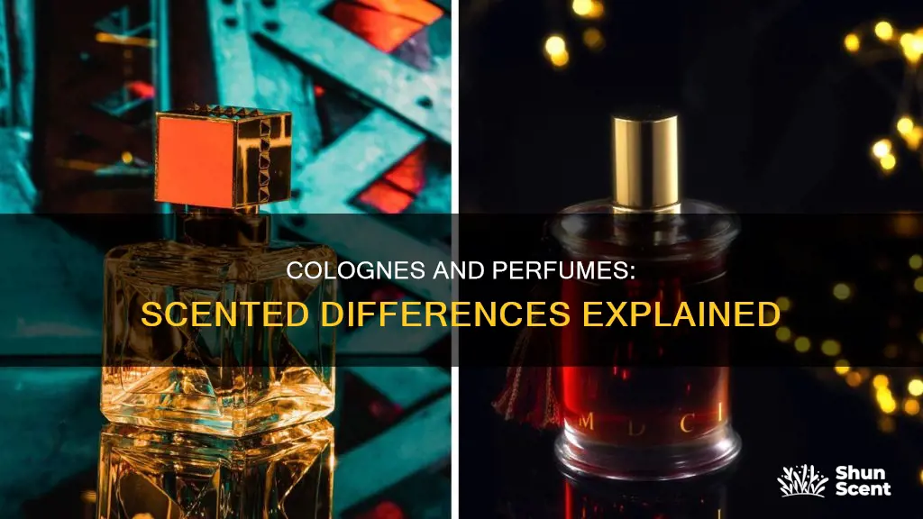 how to tell the difference between cologne and perfume