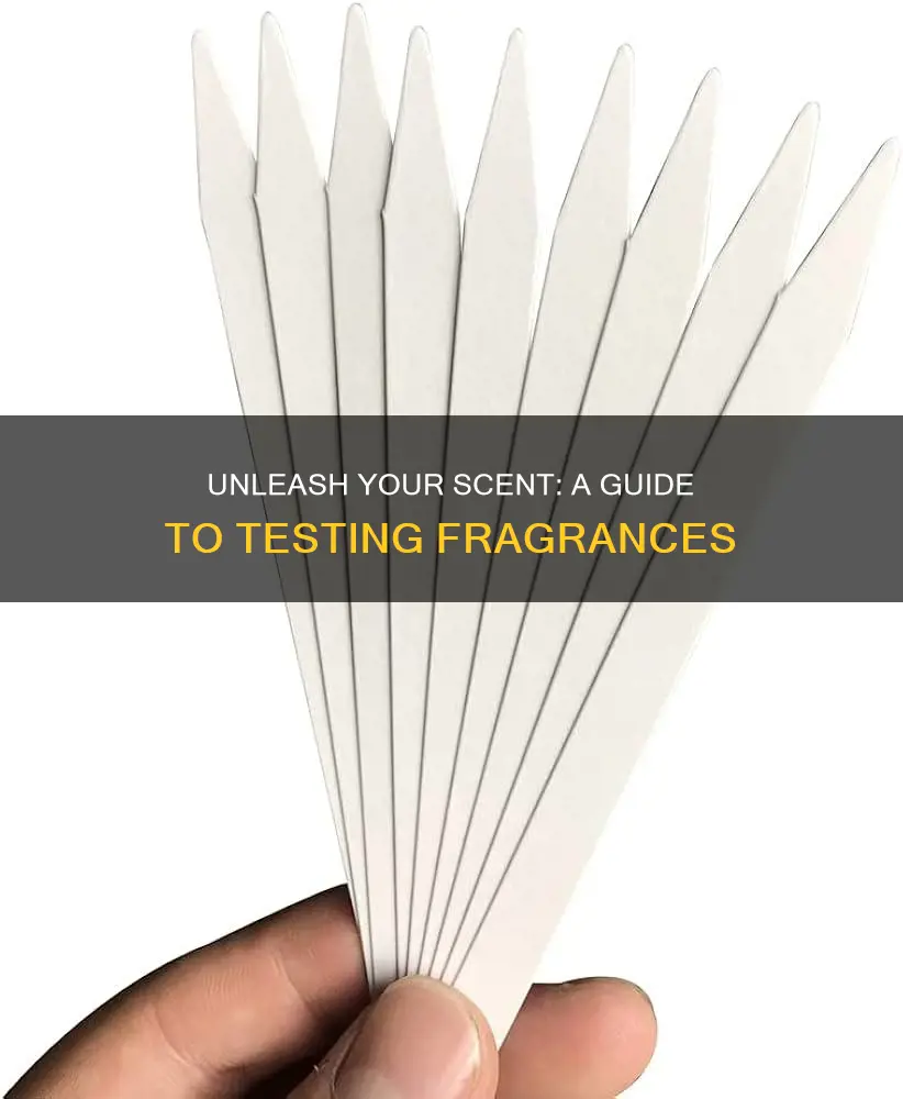 how to test a fragrance