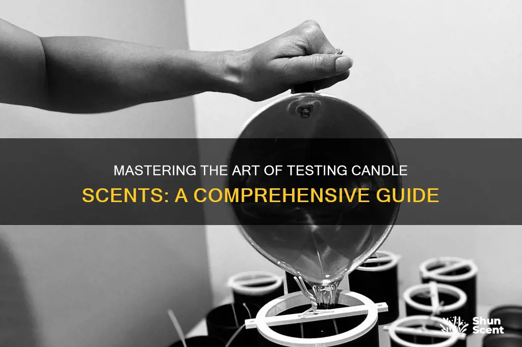 how to test candle scents