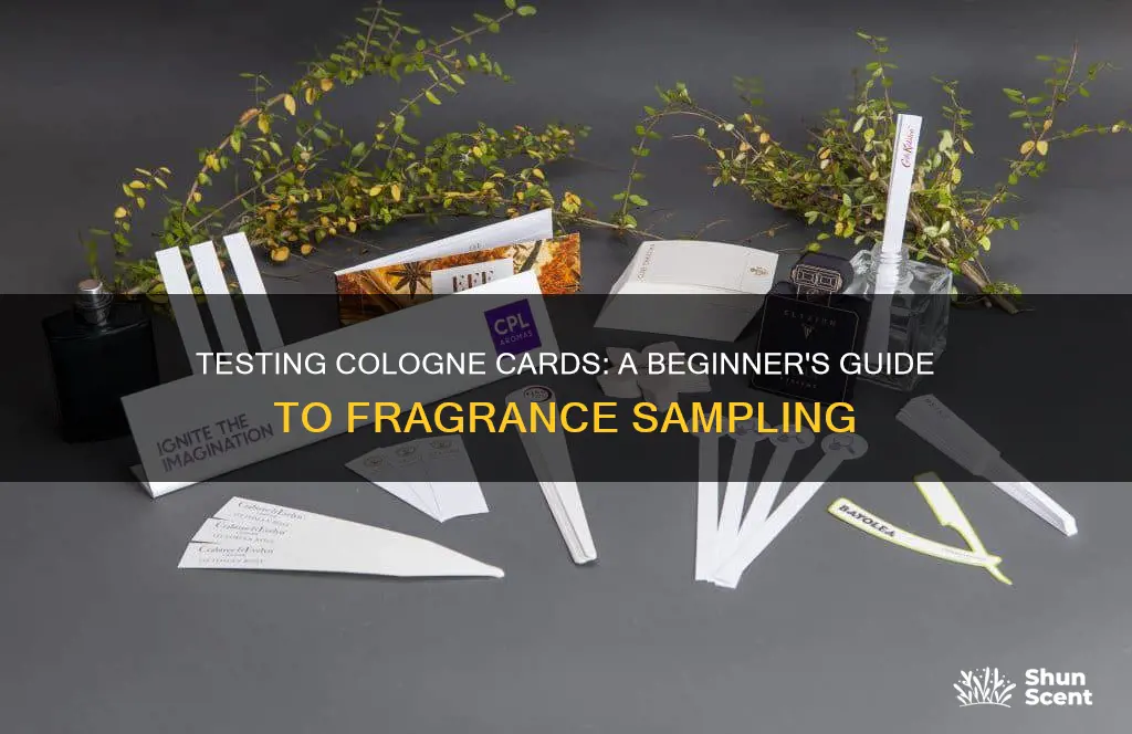 how to test cologne card