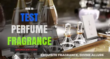 Testing Perfume Fragrance: A Beginner's Guide